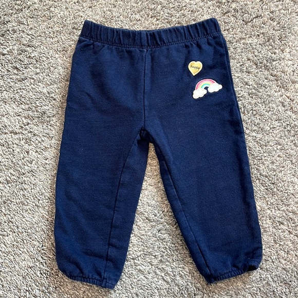 Carter’s | EUC Navy Blue Pull On Sweatpants for Baby Girl - Picture 5 of 5